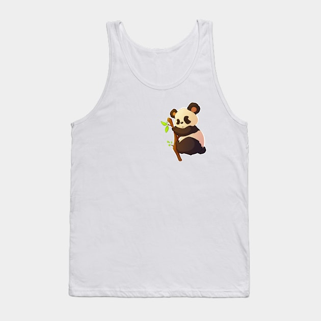 Panda Tank Top by NikiVandermosten